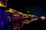 熙和湾凤栖湖酒店夜景