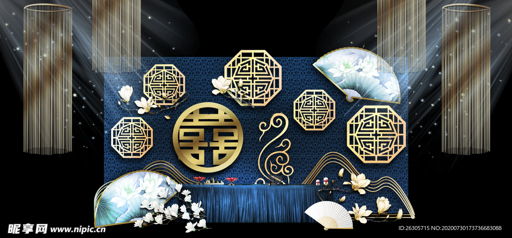 蓝色婚礼