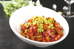 八宝豆干烧肉