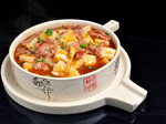 婆牛肉烧搅团