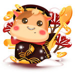 2021 金牛送福 牛年