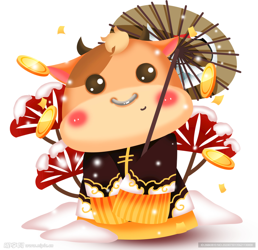 2021 金牛送福 牛年