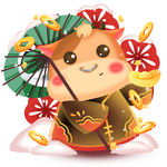 2021 金牛送福 牛年