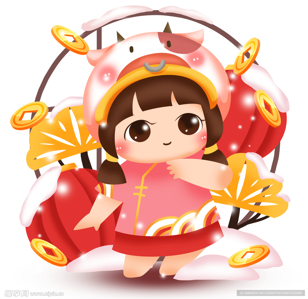 2021 金牛送福 牛年