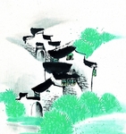 水墨风景画
