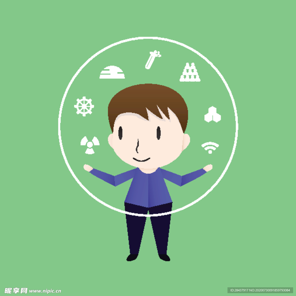 矢量人物素材
