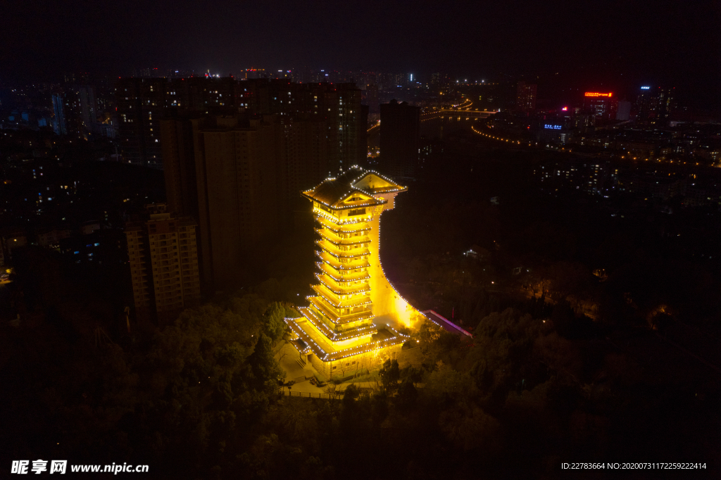 美丽广元凤凰楼