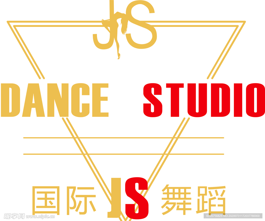 JS舞蹈 logo 标志