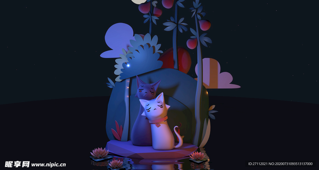 c4d猫咪