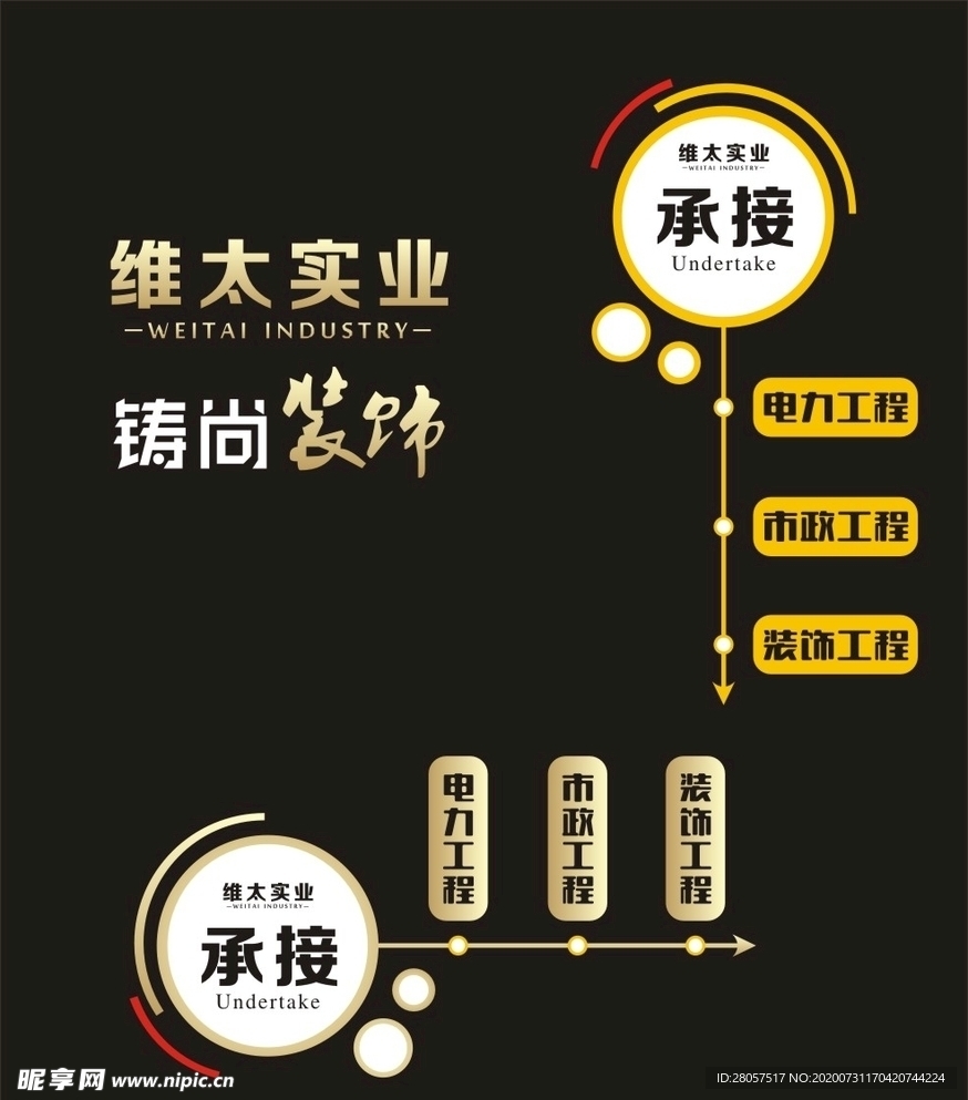 维太实业背景墙