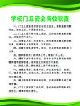 学校门卫保安职责