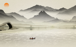 山水画 水墨山水画 意境山水画