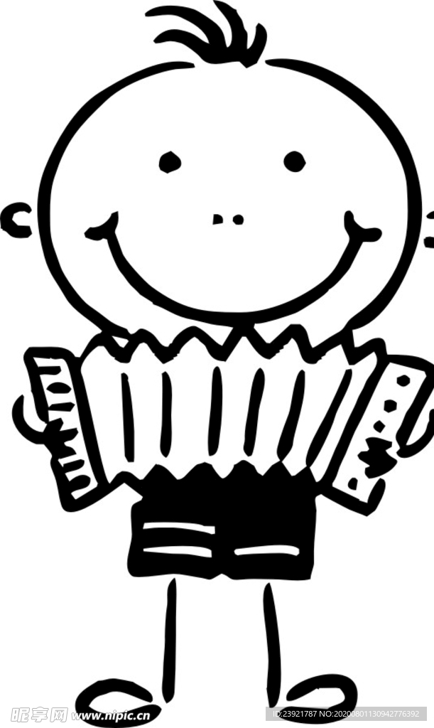 卡通男孩