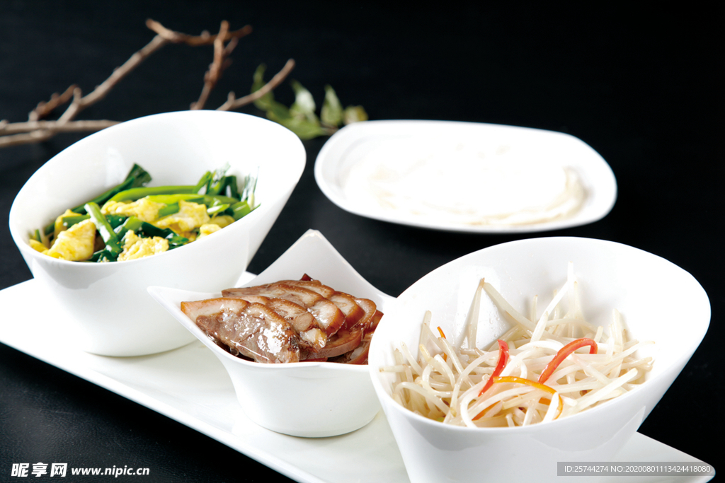 京味酱肘卷饼