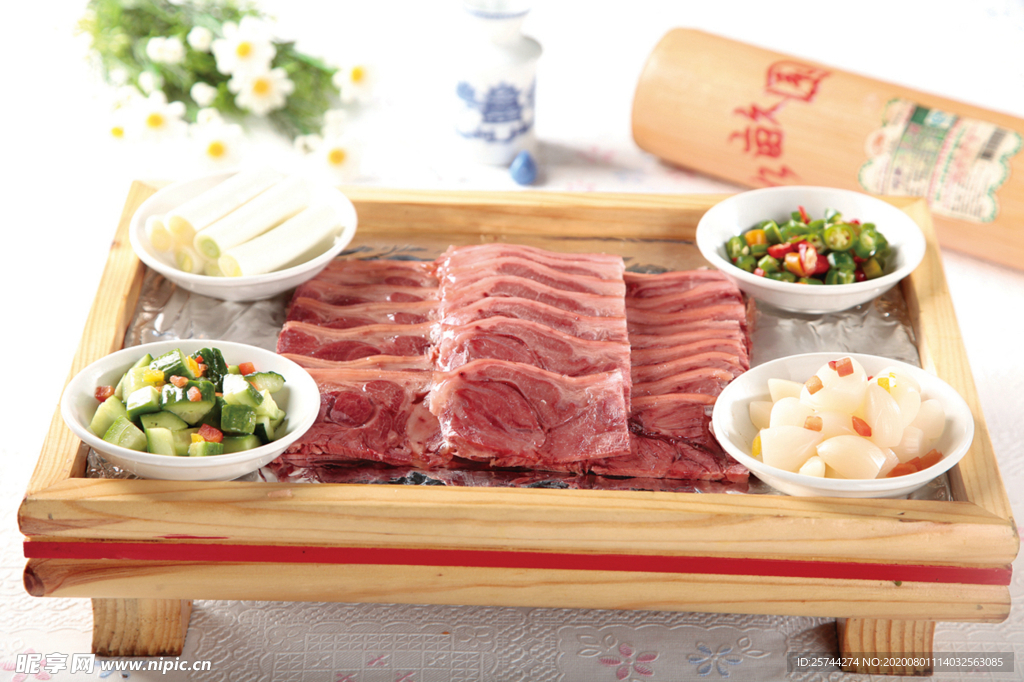 养生糖蒜驴肉
