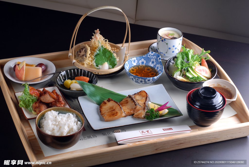 烤银鳕鱼套餐