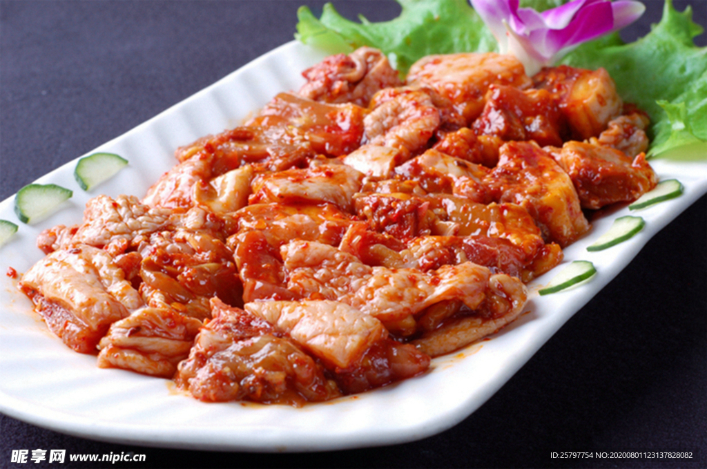 烤肉烤鸡肉