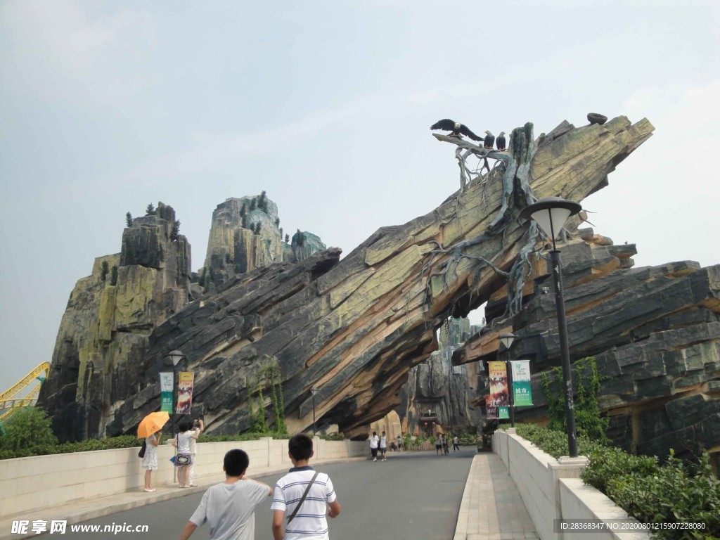 石头假山