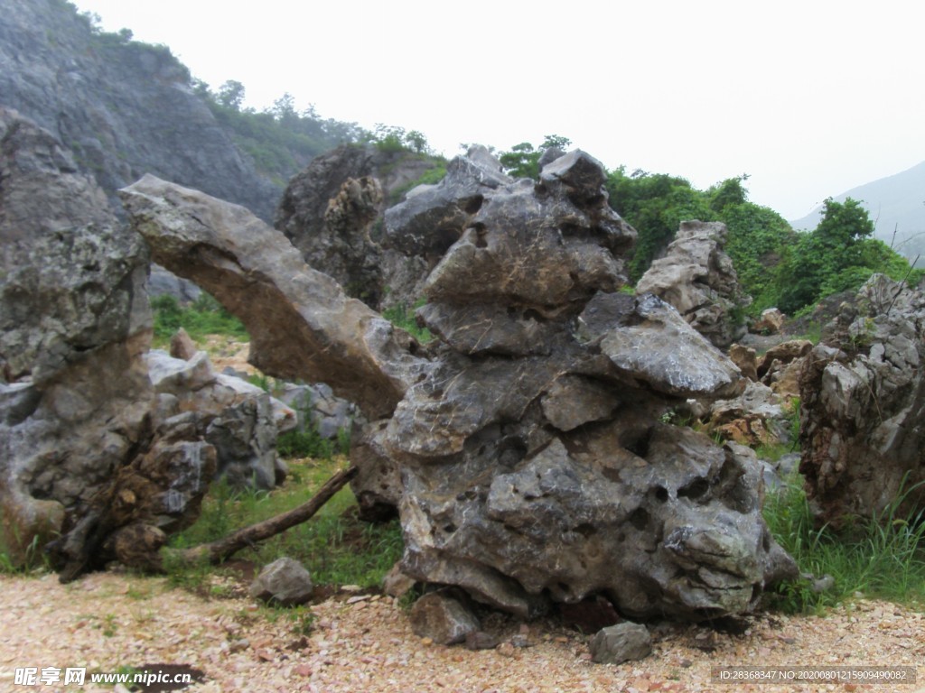 石头假山