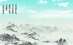 山水画 水墨山水画 意境山水画