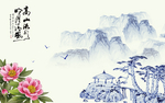 山水画 水墨山水画 意境山水画