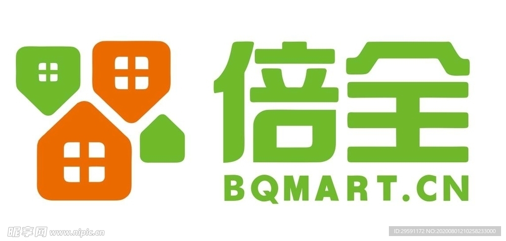 矢量倍全便利店logo