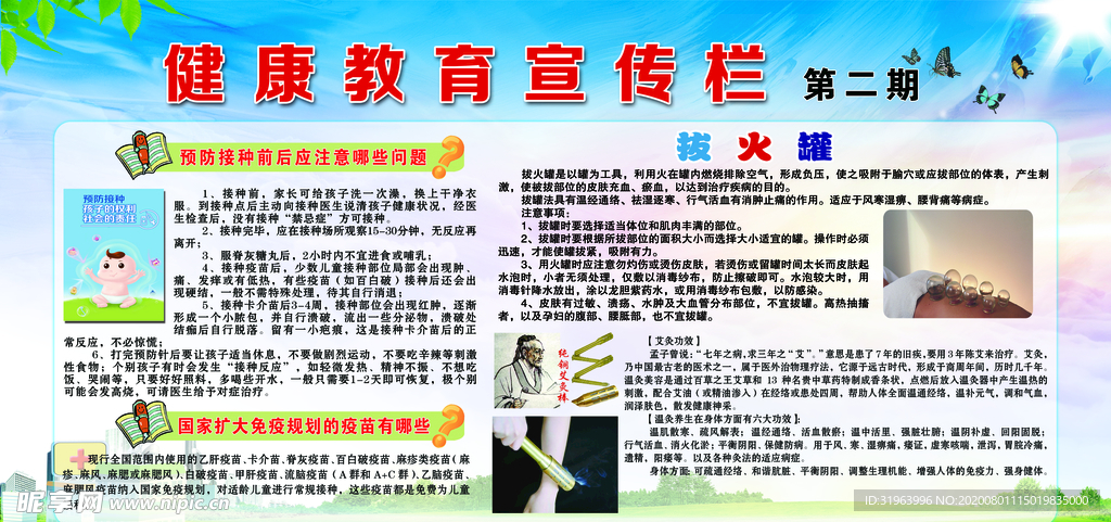 健康教育宣传栏