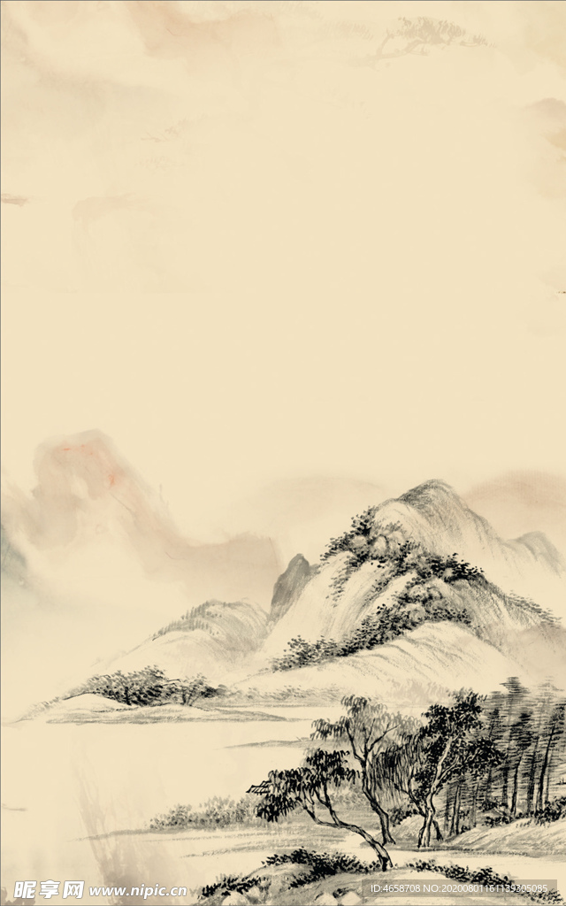 高山树林