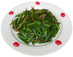 韭菜炒鱼干