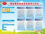 食品安全公示栏