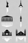 地标建筑插画