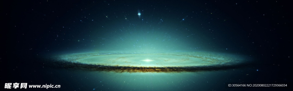 星空立体展台背景海报素材
