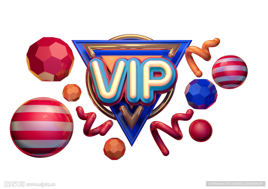 VIP字体字形主题海报素材