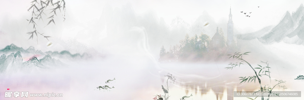 中式海报