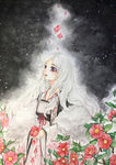古装美女插画图片