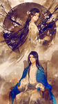 古装美女插画图片