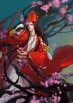 古装帅哥美女插画图片