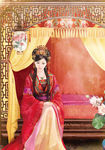 古装帅哥美女插画图片