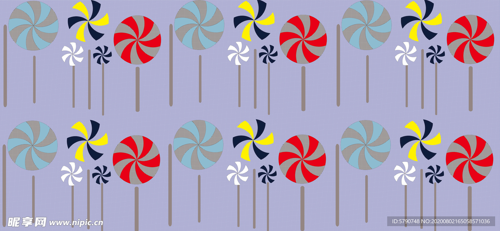 紫底花瓣图