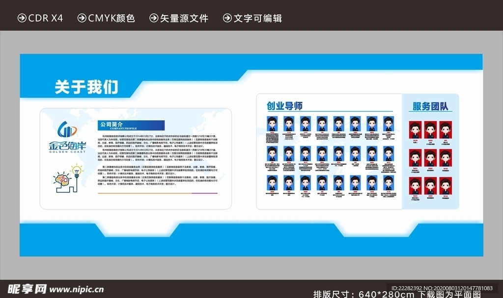 企业文化墙 创业导师 服务团队