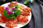肉秘制鸡中翅