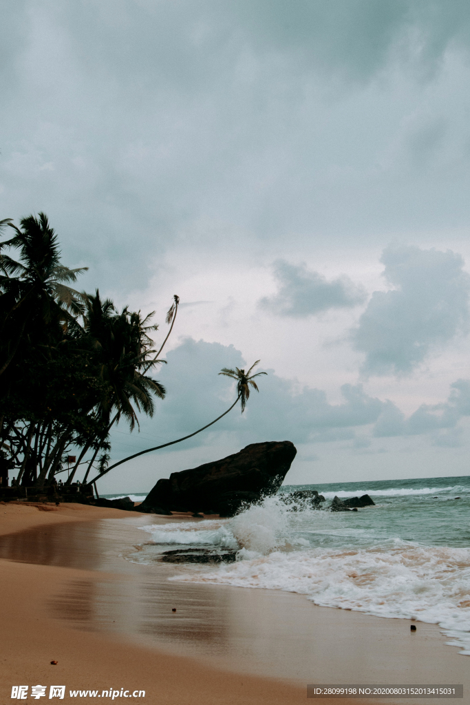 海水海滩