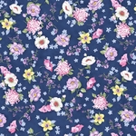 数码 印花 花朵 乱花 大牌