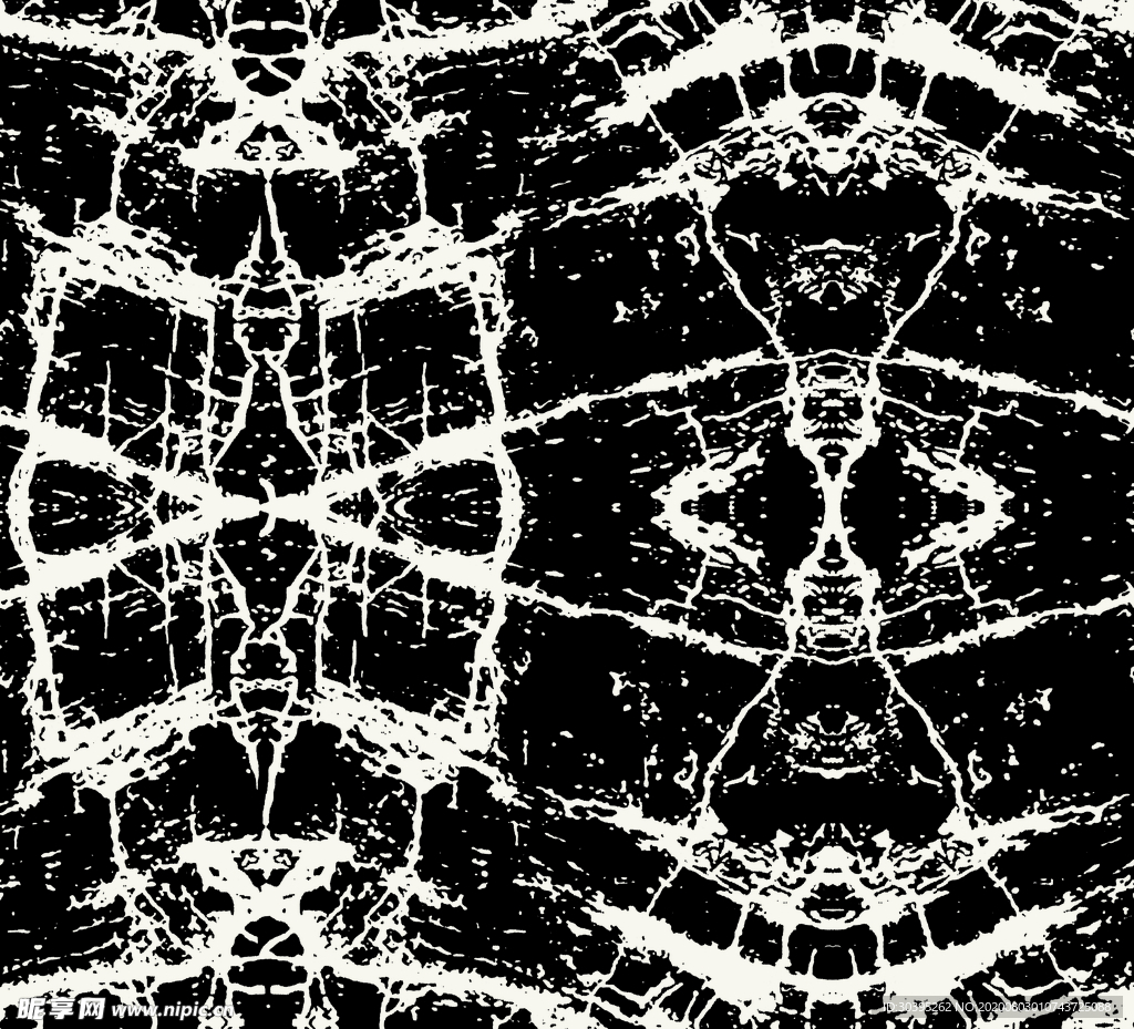 黑白 纹路 特效 玻璃 蜘蛛网