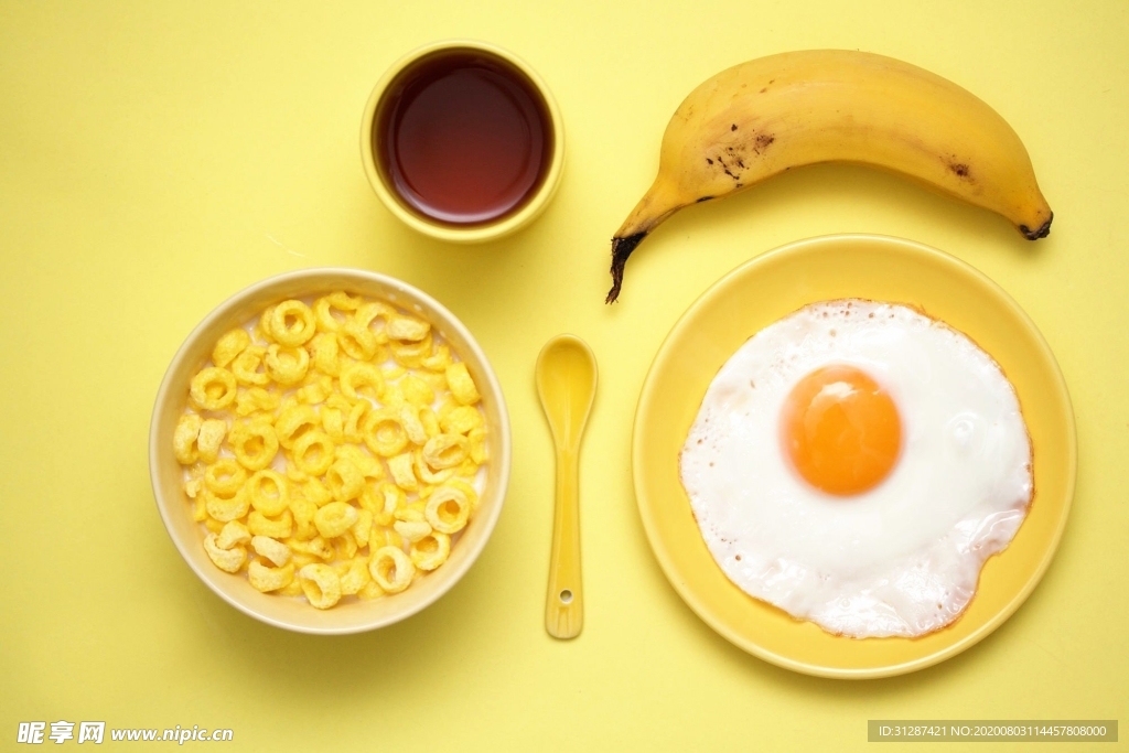 香蕉鸡蛋营养早餐