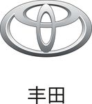 丰田车标矢量图