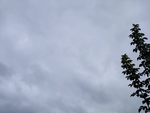 下雨的天空