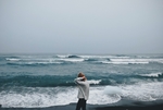蓝天 沙滩 海浪图片