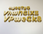 立体字智能贴图