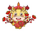 锦鲤小牛拜年